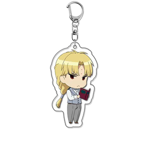 Porte-clés <span class=keywords><strong>Anime</strong></span> <span class=keywords><strong>D</strong></span>.<span class=keywords><strong>Gray</strong></span>-man 55MM, Allen Walker, Yu Kanda, Lenalee Lee, Porte-clés en acrylique, Plaque modèle, Cadeaux de Noël - Product Image 6