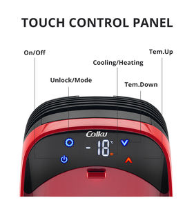 Nouveau design Réfrigérateur <span class=keywords><strong>vintage</strong></span> 8L Réfrigérant R134A Réfrigérateur de voiture Congélateur portable avec écran LED - Product Image 2