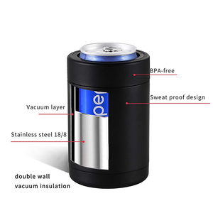 กระติกน้ำสแตนเลสขนาด 12/14/16 ออนซ์ สำหรับแช่เครื่องดื่มและเบียร์ - Product Image 5