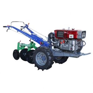 Hot Sale 12HP <b>Walking</b> Tractor 2WD Farm Equipment Hand-Guided Disc Plow with Gear & Engine Agricultural <b>Machinery</b> - Product Image 5