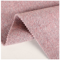 Tissu en laine peignée double face 100 % laine, teint en fil, effet vague d'eau, pour manteaux, costumes et robes d'automne-hiver pour filles et garçons