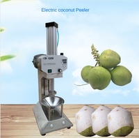 Elektrische Jonge Groene Kokosschilmachine Fruitverwerkingsmachines Kokosnootschiller