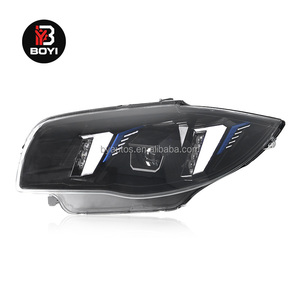 Faros Delanteros LED de Actualización para <span class=keywords><strong>BMW</strong></span> Serie 1 2004-2011 E87 E82 120i 130i, Faros Láser de Doble Color, Plug-and-Play - Product Image 5