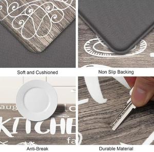 Ensemble <span class=keywords><strong>de</strong></span> <span class=keywords><strong>tapis</strong></span> <span class=keywords><strong>de</strong></span> <span class=keywords><strong>cuisine</strong></span> modernes lavables et colorés, 2 pièces, <span class=keywords><strong>tapis</strong></span> <span class=keywords><strong>de</strong></span> sol rembourrés imperméables antidérapants - Product Image 2