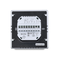Écran tactile programmable pour thermostat intelligent, contrôleur de température, affichage LCD, plastique, OEM/ODM pour usage intérieur