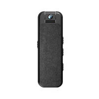 Caméra de poche HD 1080P, caméra de conférence portable, mini caméra corporelle avec vision nocturne, matériau ABS+PCBA pour les sports de plein air