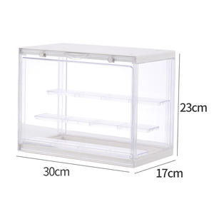 Vitrines transparentes pour boîte <span class=keywords><strong>de</strong></span> présentation en plastique empilable pour figurines d'<span class=keywords><strong>action</strong></span> pour objets <span class=keywords><strong>de</strong></span> collection - Product Image 1