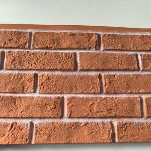Panneau mural en briques rouges Panneau mural en briques en pierre PU Design élégant <span class=keywords><strong>pour</strong></span> la décoration intérieure - Product Image 6