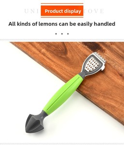Wholesale Two-in-one Lemon Juicer Grater Cheese Orange and Tangerine Multi-functional Kitchen <b>Tool</b> - Product Image 5