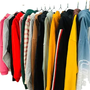 Hoodie campuran baju bekas grosir baju bekas Jerman baju bekas bundel hoodie pria 2 hoodie bekas merk