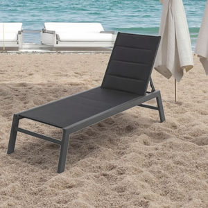 Tumbona cama moderna de aluminio para exteriores, muebles resistentes a los rayos UV de nuevo diseño para playa o piscina para hoteles - Product Image 3