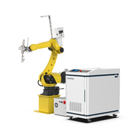 Máquina de Soldadura Robótica Láser de Fibra de 1500W 2000W 3000W con Brazo Robótico Automático de 6 Ejes para Soldadura de Esquinas