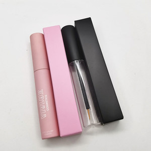 Cosmetic Packaging <b>Empty</b> <b>Box</b> 109x18mm Paperboard Flat <b>Box</b> Pink Black White For Eyelash Makeup - Product Image 3