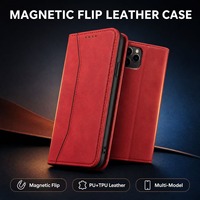 Étui portefeuille à rabat pour iPhone 17 Pro Max, iPhone 16, 15, Samsung S26, S25 – 5 couleurs, style professionnel