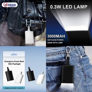 Batterie externe portable mini 3000 mAh avec logo personnalisé, sortie 10 W, lampe intégrée pour usage extérieur - Product Image 6