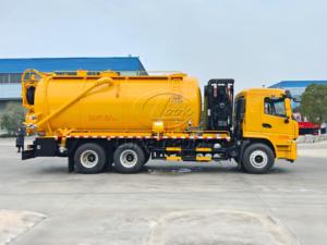 Fabricante Chino de Camiones Shacman de 3 Ejes y 22m³ para Transporte de Miel, Limpieza de Tuberías a Alta Presión, Transferencia de Lodos y Aspersión de Polvo, Suministro Global - Product Image 5