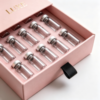 Boîte cosmétique magnétique au toucher doux, finition UV, anti-lumière, logo personnalisé, marquage à chaud, impression quadricolore, pour confiserie aseptique