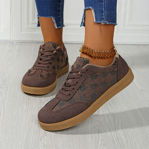 Chaussures de sport de grande taille pour femmes de haute qualité, vente en gros directe d'usine, baskets imprimées pour femmes, chaussures décontractées de créateur pour femmes - Product Image 2