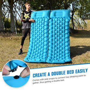 Tapis de <span class=keywords><strong>couchage</strong></span> gonflable imperméable pour le camping, la randonnée et les voyages en plein air, idéal pour la randonnée et le backpacking - Product Image 4