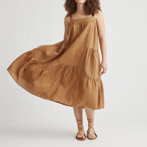 Nouvelle collection été 2025 : <span class=keywords><strong>Robe</strong></span> midi Y2K en dentelle, style patchwork, sexy, dos nu, broderie, décontractée, bohème, pour femme, idéale pour les vacances. - Product Image 1