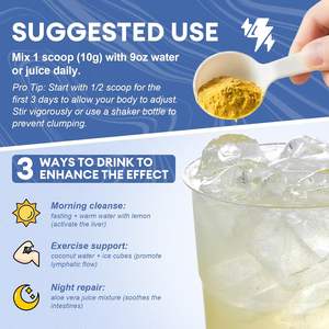 Bedak detoks spektrum penuh 29-in-1 untuk hati, limfatik, usus besar & Gut mendukung manajemen berat - Product Image 6