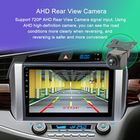 Caméra 360° QLED Android 12 Android Auto Carplay Trajectoire dynamique pour Toyota Innova 2016 Autoradio Multimédia Lecteur Youtube
