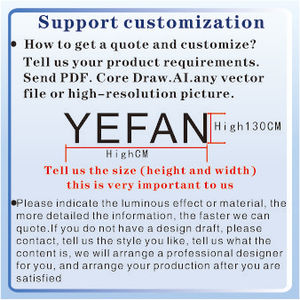 Tùy chỉnh 3D Acrylic Logo Led kênh thư nhận dạng dấu hiệu cho siêu thị quảng cáo và công ty trang trí - Product Image 5