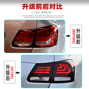 Montaje de luces traseras Led para <span class=keywords><strong>Lexus</strong></span> <span class=keywords><strong>Gs</strong></span> 350 <span class=keywords><strong>300</strong></span> 2006 2005 a 2011 luces de marcha atrás de freno LED modificadas con señales de giro Secuenciales - Product Image 4