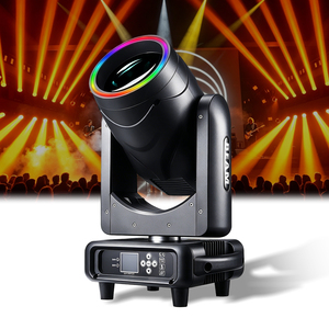 Mini Luz de Escenario 295W 14R Beam Moving Head Sharpy con Doble Prisma, Spot DMX para DJ, Discoteca, Club, Bar, KTV, Fiesta, Espectáculo 3200-7800K 540 - Product Image 1