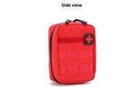 Pochette médicale multifonctionnelle d'extérieur, trousse de premiers secours, sac d'urgence de voyage, sacoche tactique MOLLE en tissu Oxford avec fermeture éclair pour rangement utilitaire