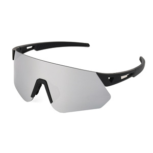 Lunettes de soleil polarisées pour le cyclisme, sans monture, verres en PC, protection UV 100%, lunettes de sport multifonctionnelles - Product Image 4
