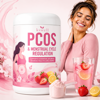 Complément alimentaire Myo-Inositol CoQ10 Shatavari à marque privée pour améliorer l'humeur, soulager le stress, équilibrer les hormones et soutenir la santé des femmes atteintes de SOPK.