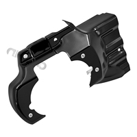 Couvercle d'interface de transmission de moteur de moto pour Harley Softail Fat Boy Deluxe Classic FLSTF 2007-2017 Blackline FXS 2011-2013