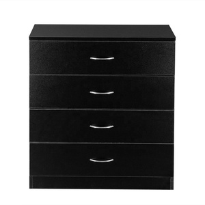 Meubles <span class=keywords><strong>de</strong></span> style français d'incrustation d'os 4 tiroirs design moderne <span class=keywords><strong>noir</strong></span> <span class=keywords><strong>commode</strong></span> en bois pour <span class=keywords><strong>chambre</strong></span> à coucher - Product Image 1