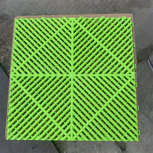 Dalles <span class=keywords><strong>de</strong></span> <span class=keywords><strong>sol</strong></span> <span class=keywords><strong>de</strong></span> garage en <span class=keywords><strong>PVC</strong></span> emboîtables, <span class=keywords><strong>grille</strong></span> <span class=keywords><strong>de</strong></span> jonction, étanches, antidérapantes, design graphique pour intérieur et extérieur - Product Image 6
