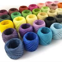 Haute qualité ficelle naturelle chaîne Floral luxe en gros pour bricolage fête des mères et mariage décor papier raphia ruban emballage
