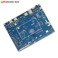 Carte mère PCB Android industrielle intégrée personnalisée Carte de développement Rockchip Rk3399