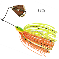 Chape jupes de pêche leurres de pêche 96g spinner paillettes chatterbait Buzzbait wobbler chatterbait