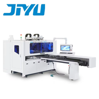 Machine de perçage horizontale automatique CNC JIYU CD-612B-4 pour panneaux de bois, MDF, meubles et armoires, avec moteur de fraisage pour trous latéraux