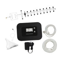 Amplificador de Señal Móvil 3G 4G, Repetidor 3G LTE, 2110-2170MHz, Ganancia de 70dB, Cobertura de 300-500m²