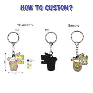 Брелок для ключей из ПВХ - Product Image 2