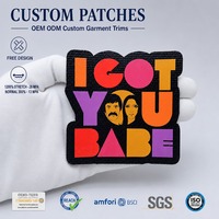 Emblème d'identité de club en silicone en relief pour marque privée, destiné aux fabricants de vêtements et d'articles de golf, pour projets en gros