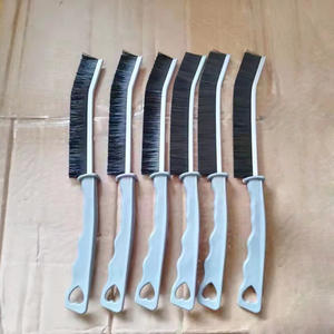 Gap-Brosse à poussière murale en plastique brosse à poils durs <span class=keywords><strong>pour</strong></span> nettoyer les carreaux <span class=keywords><strong>de</strong></span> salle <span class=keywords><strong>de</strong></span> bain fenêtre crevasses coins morts rainures - Product Image 4