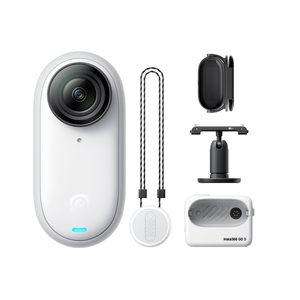 <span class=keywords><strong>Insta</strong></span> <span class=keywords><strong>360</strong></span> <span class=keywords><strong>GO</strong></span> 3/3S 64GB Vlogging Cámara pequeña para creadores Vloggers Monte en cualquier lugar para Sport Vlog Shooting - Product Image 1