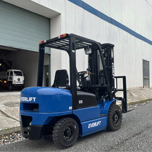 Carretilla elevadora HELI de China, carretilla elevadora diésel CPCD30 de 3 toneladas, mástil triple de 3M, 4M, 5M, 6M para carretilla elevadora de almacén de segunda mano a la venta - Product Image 1