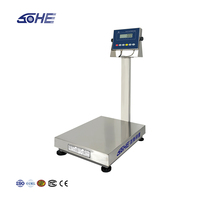 Balance de plateforme antidéflagrante SOHE SH8P, entièrement métallique, avec écran LCD, 40*50 50*60 60*80cm, 200-800kg, OEM