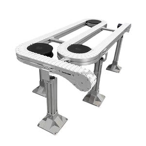 コンパクトミニ重力コンベア汎用ステンレスフレームアルミニウムバケット付き効率的な建設産業に不可欠 - Product Image 4