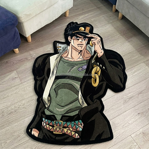 พรมปูพื้นลายอนิเมะ <span class=keywords><strong>JOJO</strong></span> Jotaro แบบขายส่ง ป้องกันการลื่น นุ่ม ซักได้ เหมาะสำหรับตกแต่งบ้าน - Product Image 2