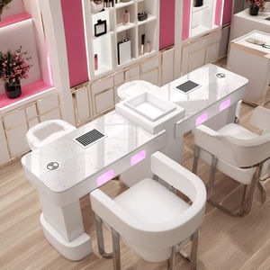 طاولة أظافر مكتب أظافر كرسي صالون أظافر أثاث صالون أظافر طقم طاولة أظافر وكرسي مانيكير - Product Image 2