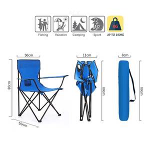 Venta al por mayor de logotipo personalizado impreso barato al aire libre sillas de <span class=keywords><strong>playa</strong></span> mochila silla pesca plegable jardín Camping silla - Product Image 3
